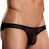 male power Bikini BRAZILIAN POUCH Noir